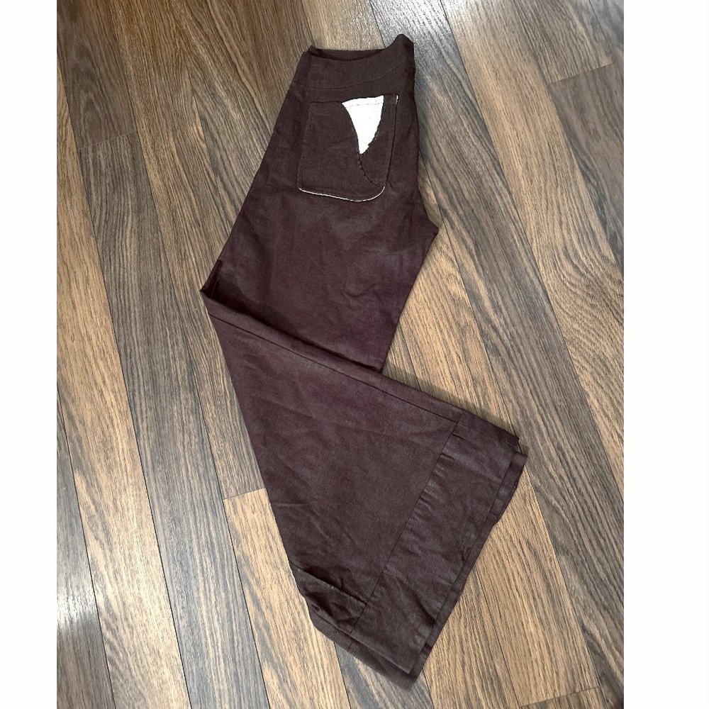 Vintage Dagg and Stacey Cuffed Wide Leg Pants